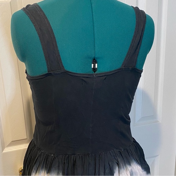 Chelsea & Theodore Convertible Tie Dye Cotton Summer Maxi Dress Size Large - Picture 7 of 9